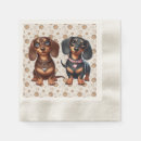 Search for dachshund napkins Floral