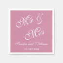 Search for mr and mrs napkins Classic