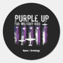 Search for military kids stickers Purple