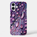 Search for water droplets iphone cases Leaf