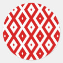 Search for red zigzag stickers Festive