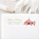 Search for carnival return address labels Cute