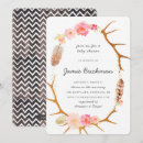 Search for deer antler baby shower invitations Animal
