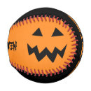 Search for halloween baseballs Pumpkin