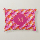 Search for orange abstract cushions Watercolor
