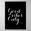 Search for good vibe posters Typography