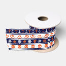 Search for orange and navy ribbon Nautical