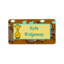 Search for giraffe return address labels Boys