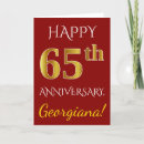 Search for 65th wedding anniversary cards Sixty five