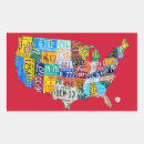 Search for usa map stickers Vintage