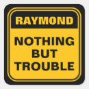 Search for funny caution stickers Yellow