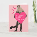 Search for monkey valentines day cards Funny