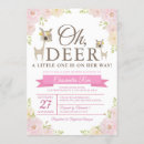 Search for doe baby shower invitations Pink
