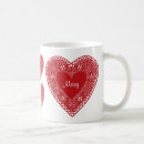 Search for doily mugs Heart