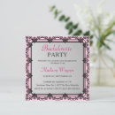 Search for stylish hens party invitations Pink