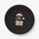 Search for dachshund christmas plates Pug