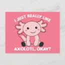 Search for cute salamander postcards Pink