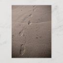 Search for footprints postcards Nature