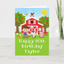 Search for farm birthday cards Red barn