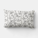 Search for line drawing cushions Modern