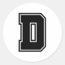 Search for d monogram stickers Black and white