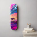 Search for palm tree skateboards Colourful