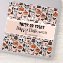 Search for vintage autumn stickers Spooky
