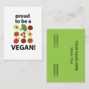 Search for vegan business cards Vegetables