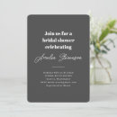 Search for soft bridal shower invitations Minimalist