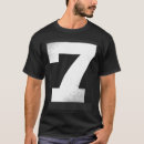 Search for number 7 tshirts Big