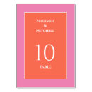 Search for orange watercolor table cards Modern