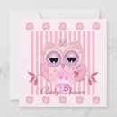 Search for pink owl baby shower invitations Sweet