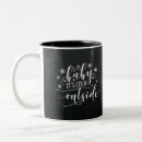 Search for black and white chalkboard mugs Modern