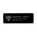 Search for diamond shape return address labels Engagement