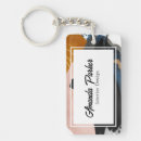 Search for abstract designs rectangular key rings For her