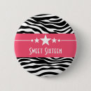 Search for pink zebra Sweet sixteen