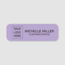 Search for purple name tags Retail