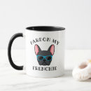 Search for funny french mugs Cartoon french bulldog