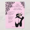 Search for toe invitations Ballerina