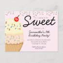 Search for ice cream birthday invitations Sprinkles