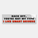 Search for smart bumper stickers Driving