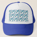 Search for blue teal hats Pattern