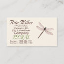 Search for water lily business cards Green