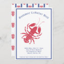 Search for lobster invitations Red white blue