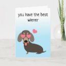 Search for wieners cards Dog