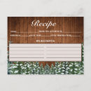 Search for christmas recipe postcards Bridal shower