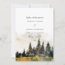 Search for mountain lake wedding invitations Typography