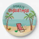 Search for beach christmas plates Tropical