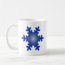 Search for snow crystals mugs White