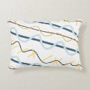 Search for navy blue and yellow cushions Pattern